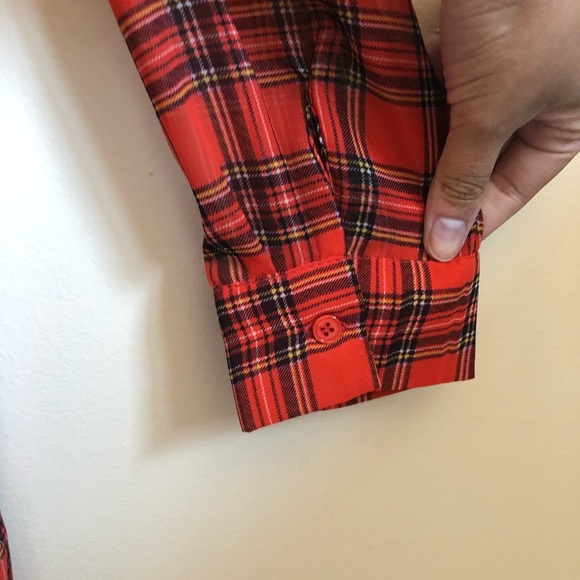 Gypsy Warrior Floor Length Plaid Duster - Picture 5 of 6